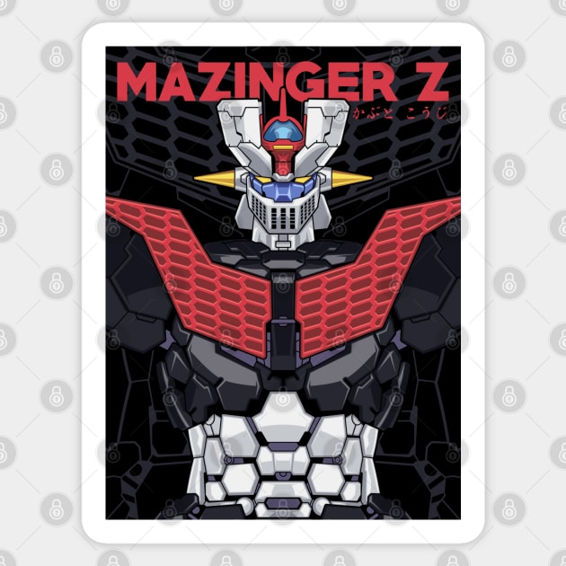 Mazinger Z Sticker by don_kuma